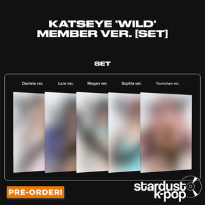 KATSEYE - WILD [Member Ver.] - Stardust K-Pop Shop