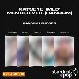 KATSEYE - WILD [Member Ver.] - Stardust K-Pop Shop