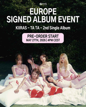 [SIGNED / LUCKY DRAW EVENT] KIIRAS - TA TA [2nd Single Album] Ever Ver.