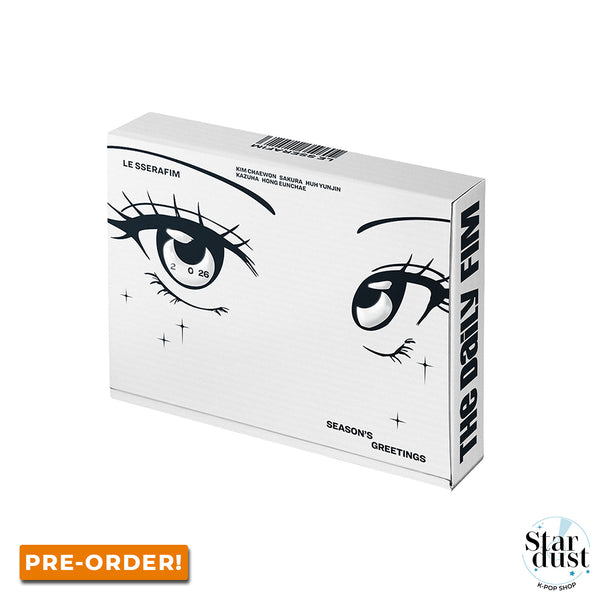 LE SSERAFIM - 2026 SEASON'S GREETINGS - Stardust K-Pop Shop