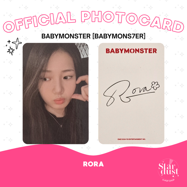[PHOTOCARD] BABYMONSTER - BABYMONS7ER [POB]