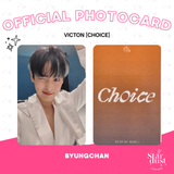 [PHOTOCARD] VICTON (BYUNGCHAN) - CHOICE [Dear My Muse]