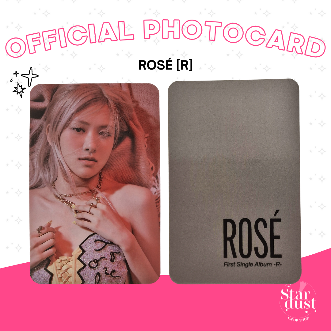[PHOTOCARD] ROSÉ - R [Ktown4U]