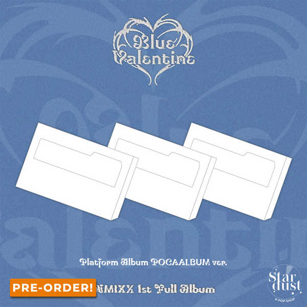 NMIXX - BLUE VALENTINE [1st Full Album] Platform Album POCAALBUM Ver. - Stardust K-Pop Shop