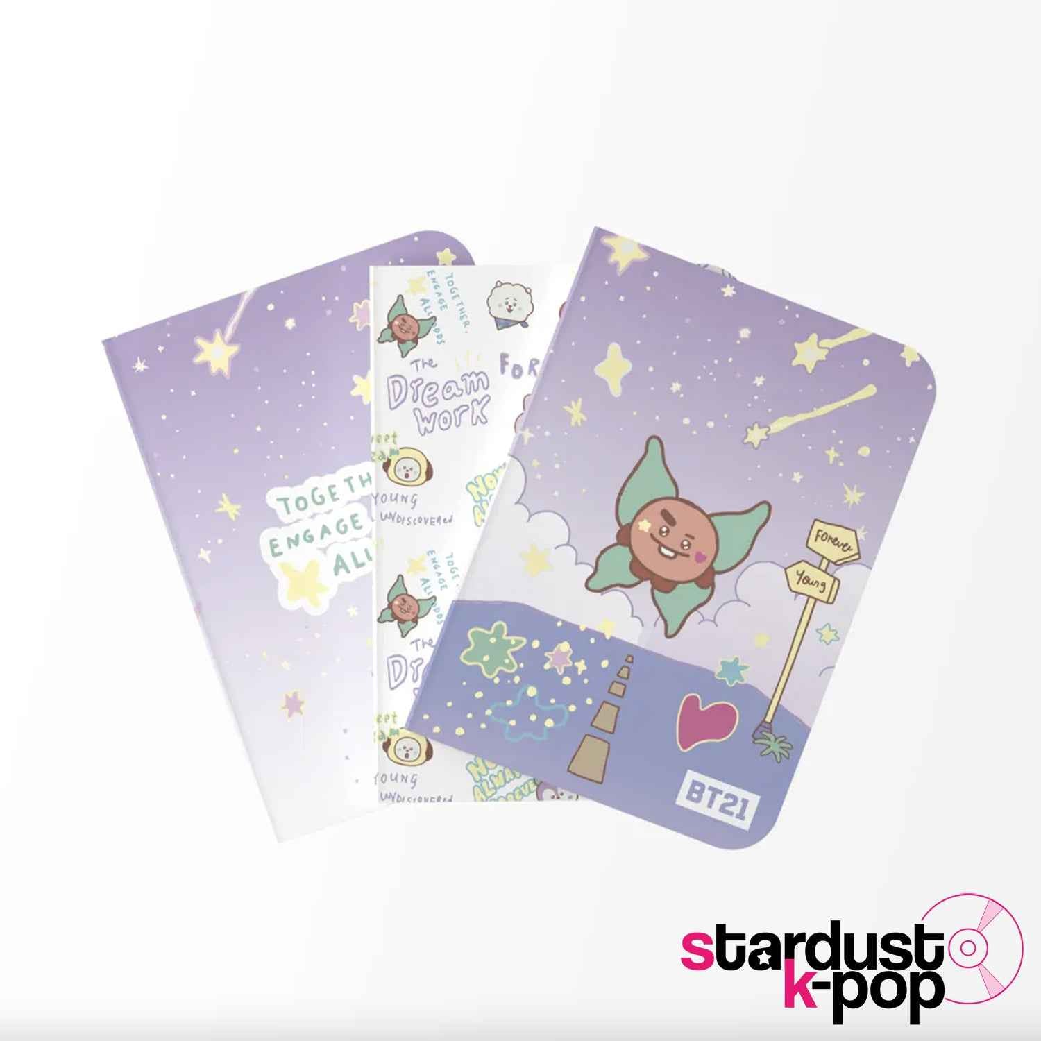 BT21 - 3 QUADERNI A6 [BT21 THE JOURNEY]