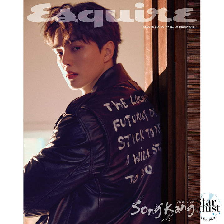 SONG KANG - Esquire Dicembre 2025 - Cover C - Stardust K-Pop Shop - Magazine
