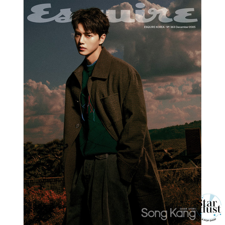 SONG KANG - Esquire Dicembre 2025 - Cover D - Stardust K-Pop Shop - Magazine