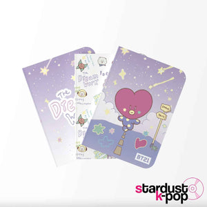 BT21 - 3 QUADERNI A6 [BT21 THE JOURNEY]