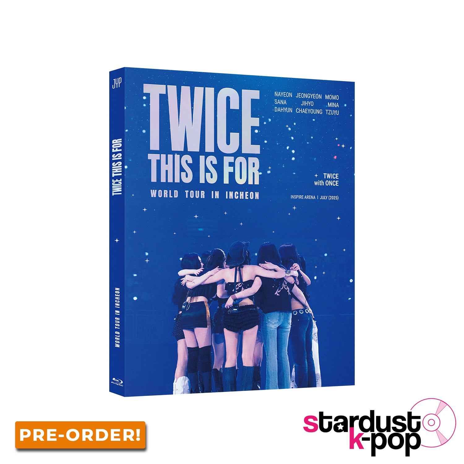 [PRE-ORDER] TWICE - 'THIS IS FOR' WORLD TOUR IN INCHEON [BLU-RAY]