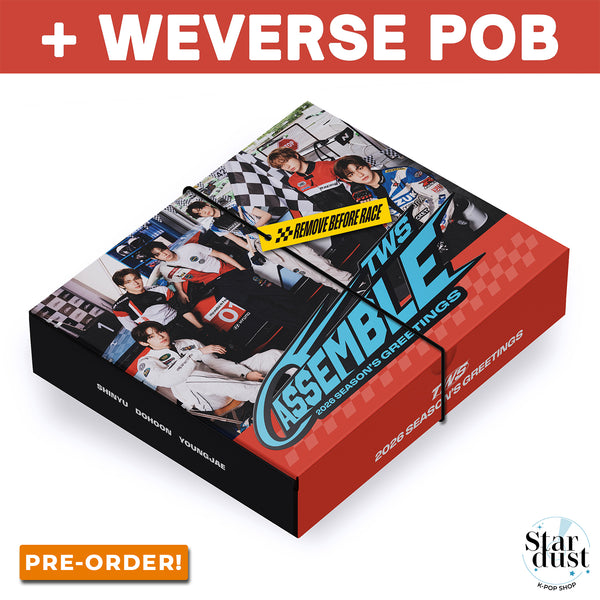 TWS - 2026 SEASON'S GREETINGS + WEVERSE POB  Stardust K-Pop Shop