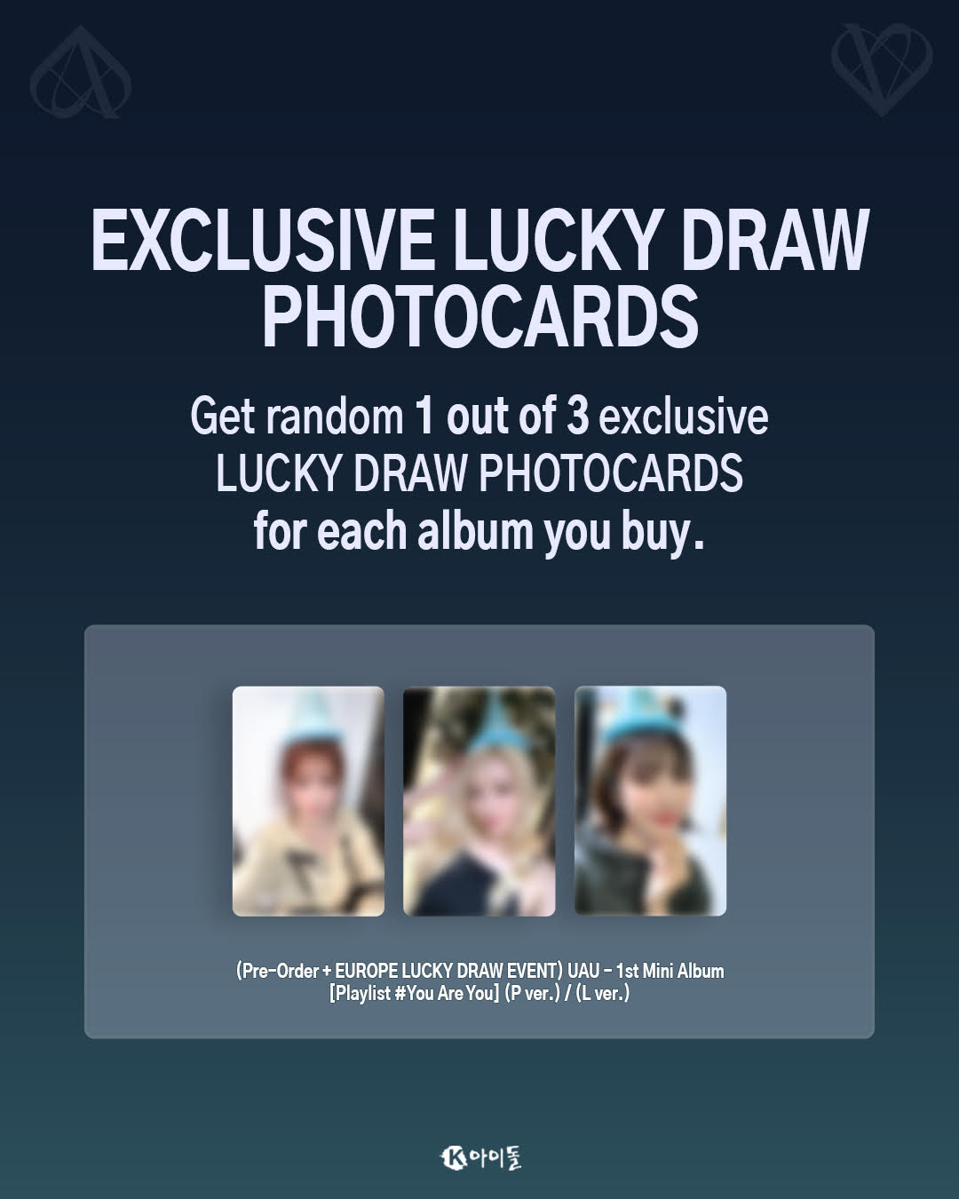 [EUROPE LUCKY DRAW EVENT] DREAMCATCHER UAU - PLAYLIST #YouAreYou [Normal Ver.] - Stardust K-pop Shop