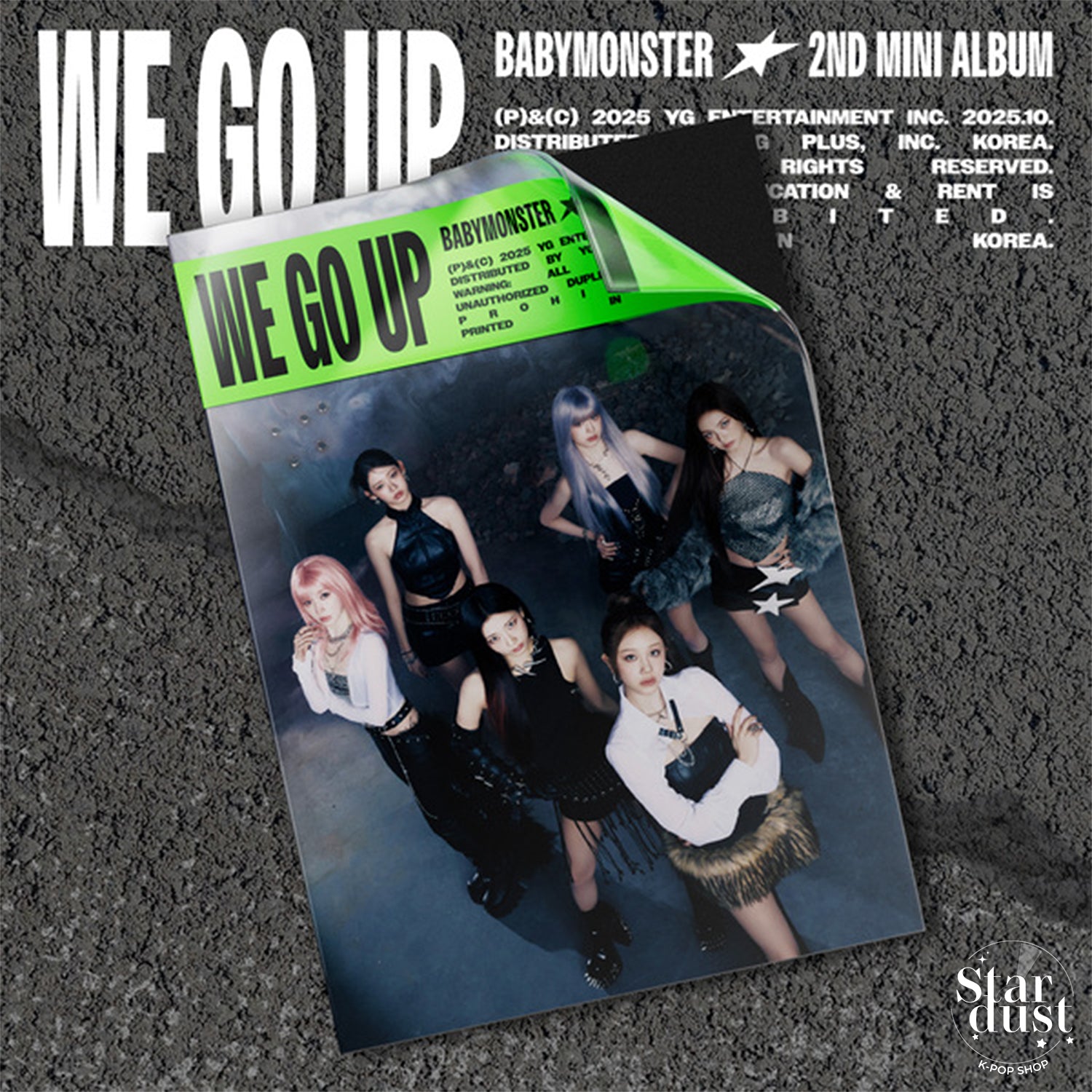 BABYMONSTER - WE GO UP [2nd Mini Album] Photobook Ver.