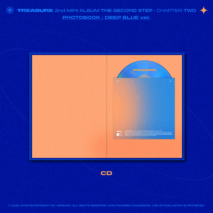 Treasure The Second Step: Chapter Two Deep Blue version CD
