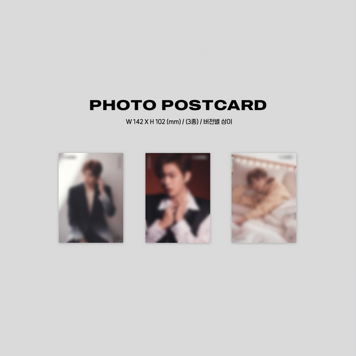 Kang Daniel The Story 1st Full Album Arch-Plot version, Anti-Plot version, Non-Plot version photo postcard