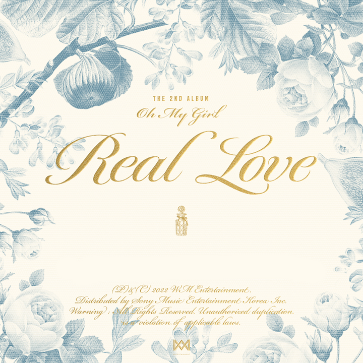 Oh My Girl Real Love 2nd Full Album Floral version, Fruity version