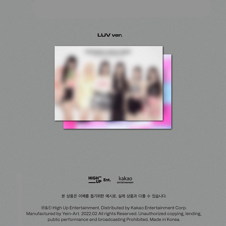 Stayc Young-Luv.com 2nd Mini Album Young version, Luv version poster