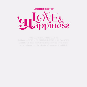 LIMELIGHT - LOVE & HAPPINESS [Debut EP] - Stardust K-pop Shop