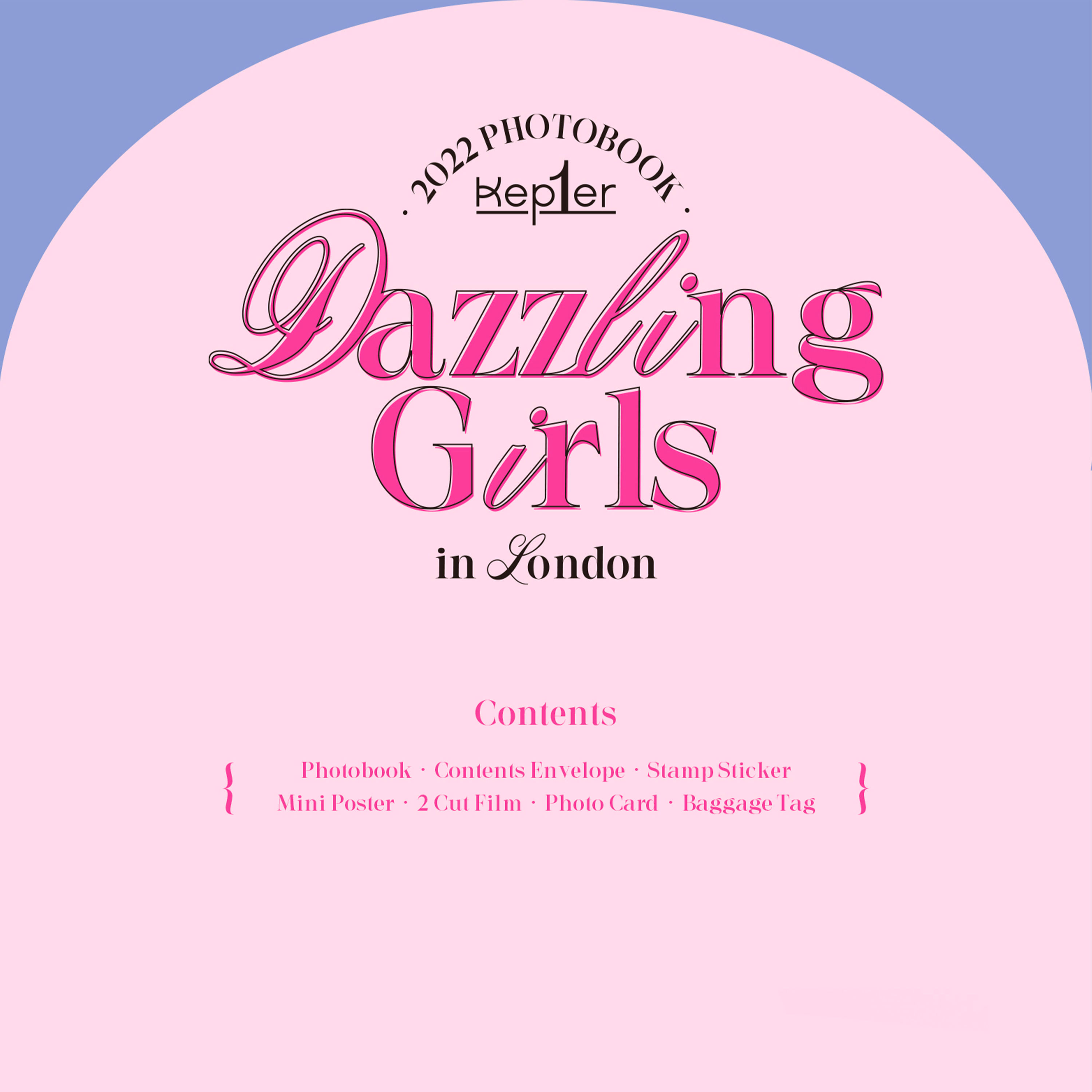 KEP1ER - DAZZLING GIRLS IN LONDON [Photobook] - Stardust K-pop Shop