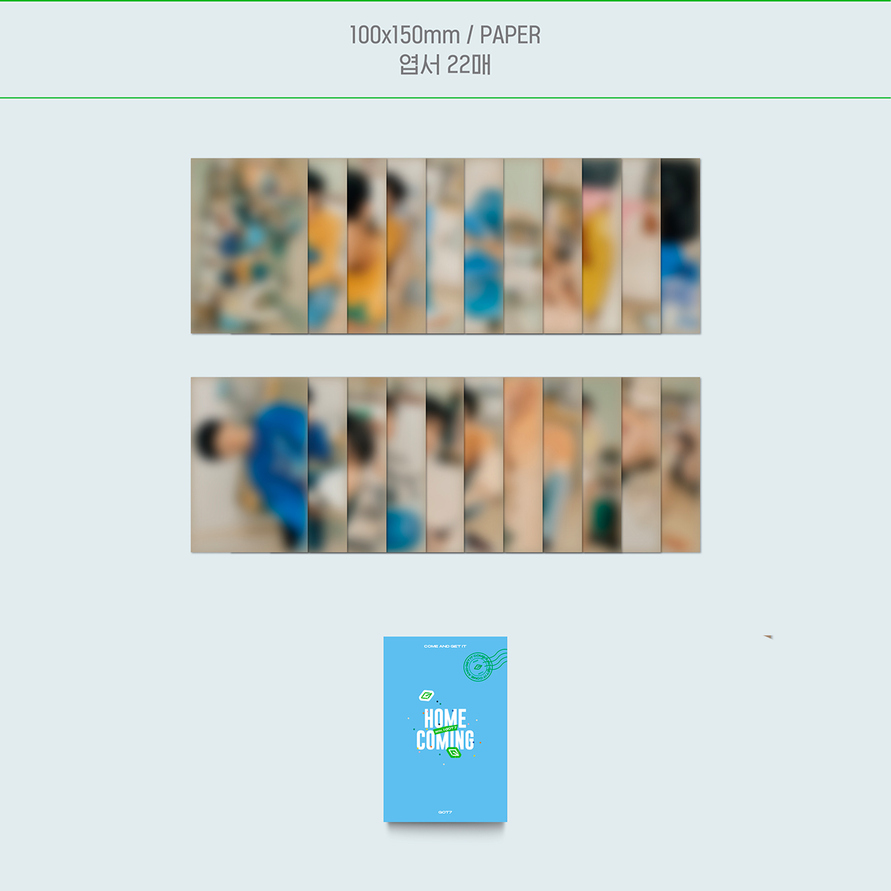 GOT7 2022 Fancon Official MD Postcard Book