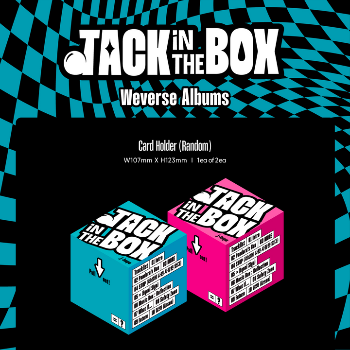 J-Hope Jack In The Box Weverse Album card holder