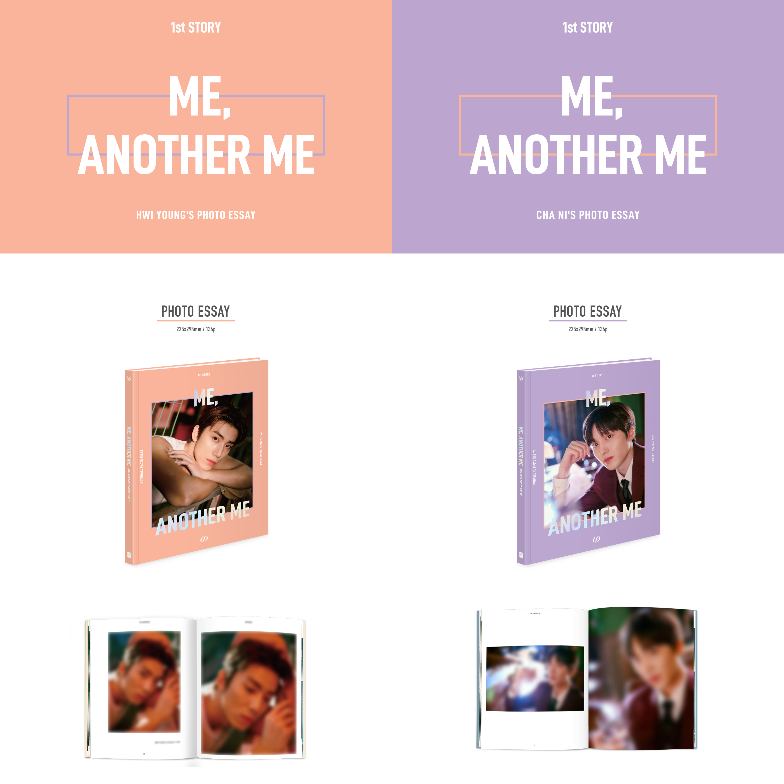 SF9 - HWIYOUNG & CHANI PHOTO ESSAY [ME, ANOTHER ME] - Stardust K-pop Shop