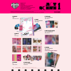 MAMAMOO+ - ACT 1, SCENE 1 [Single Album] + POSTER - Stardust K-pop Shop