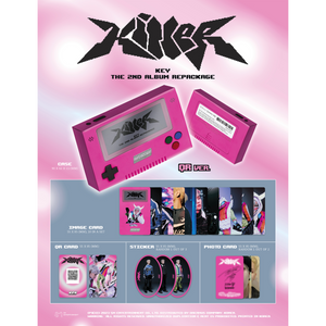 KEY - KILLER [2nd Repackage Album] QR Ver. / Smart Album - Stardust K-pop Shop