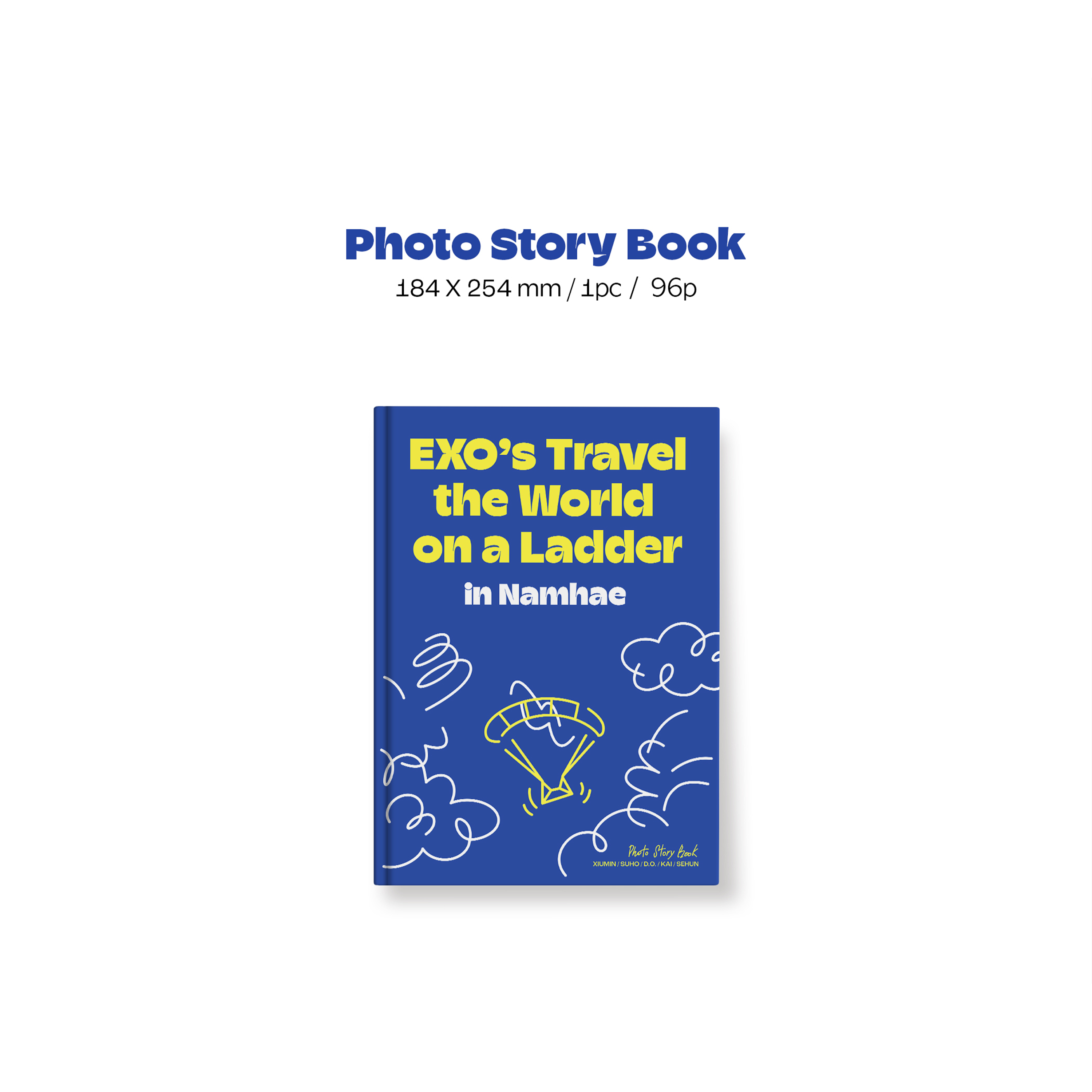 EXO - TRAVEL THE WORLD ON A LADDER IN NAMHAE [Photo Story Book] - Stardust K-pop Shop