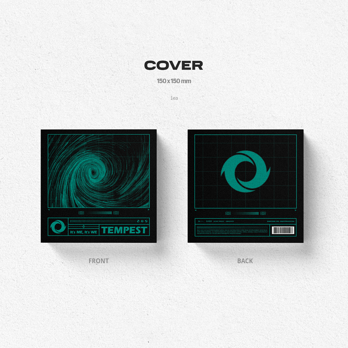 Tempest It's Me, It's We 1st Mini Album digipack cover
