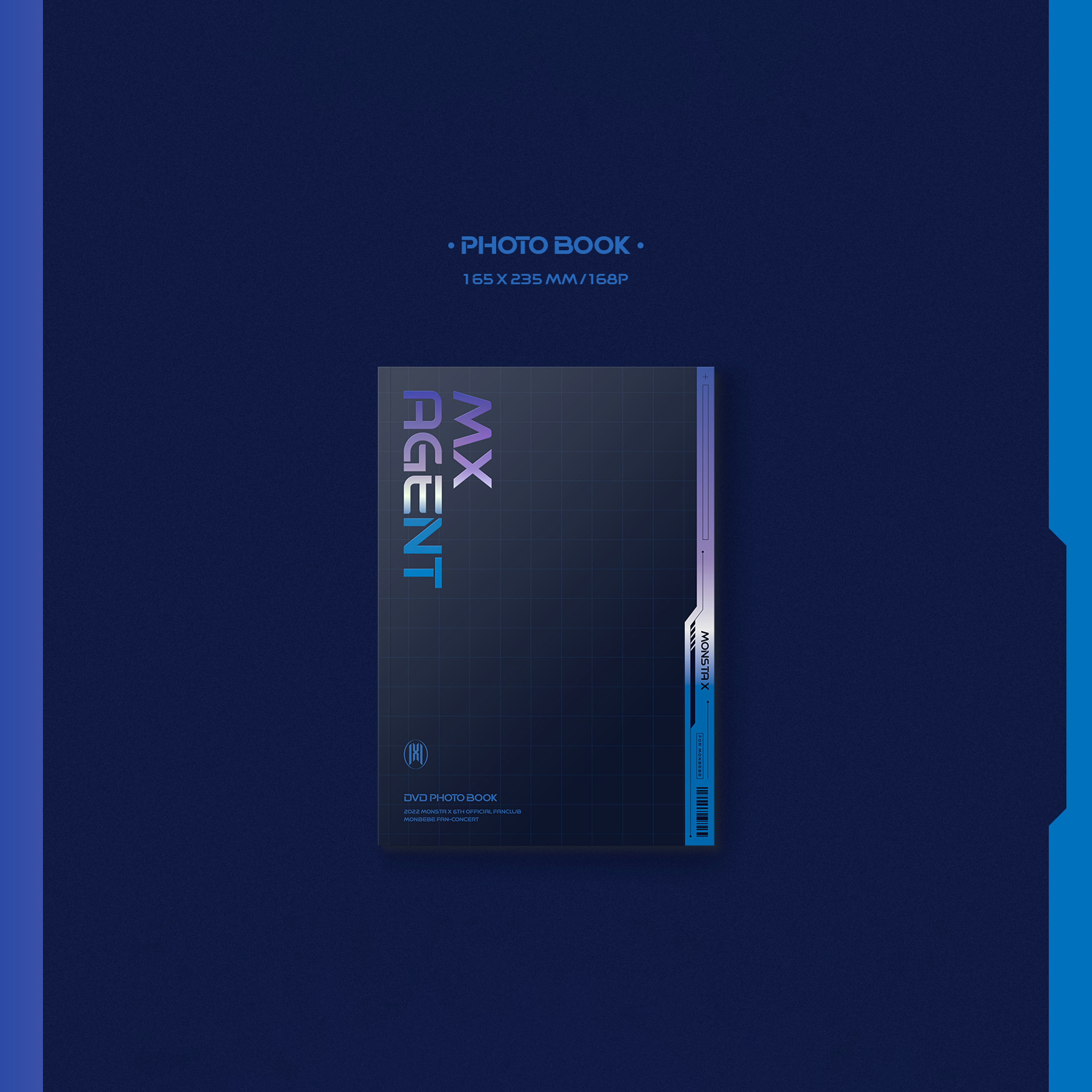 MONSTA X - 2022 MONSTA X 6TH OFFICIAL FANCLUB MONBEBE FAN-CONCERT [MX AGENT] DVD Ver. - Stardust K-pop Shop