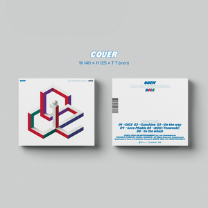 Onew Dice 2nd Mini Album Digipack Version cover