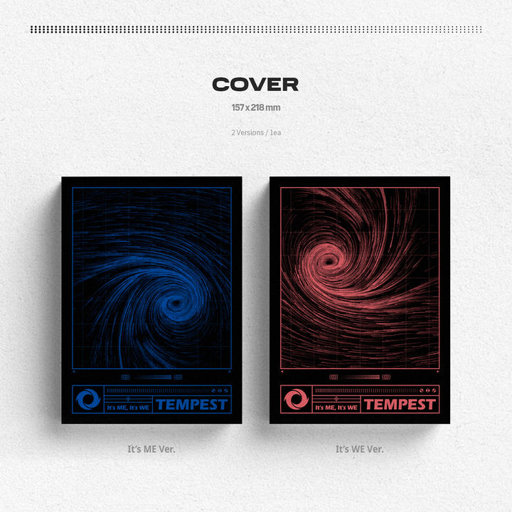 Tempest 1st Mini Album It's Me, It's We cover