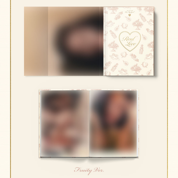 Oh My Girl Real Love 2nd Full Album Floral version, Fruity version photobook