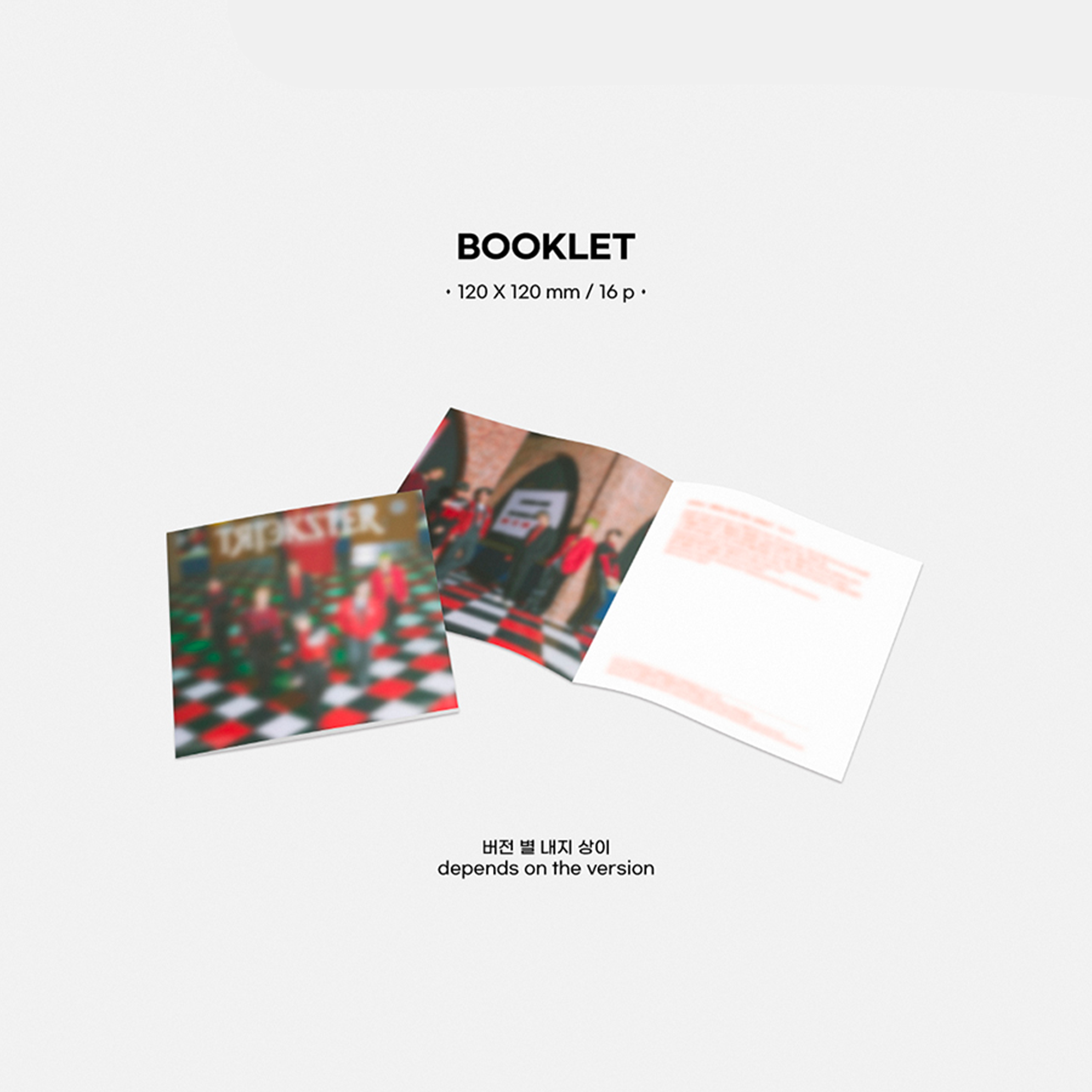 Oneus Trickster 7th Mini Album Digipack version booklet