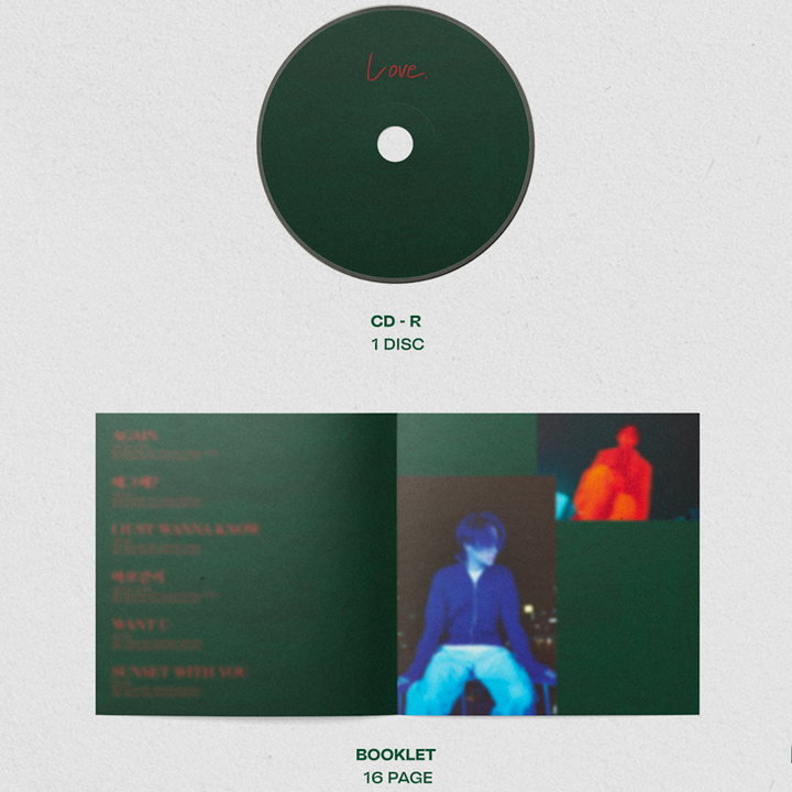 Def Love 1st EP CD-R, booklet