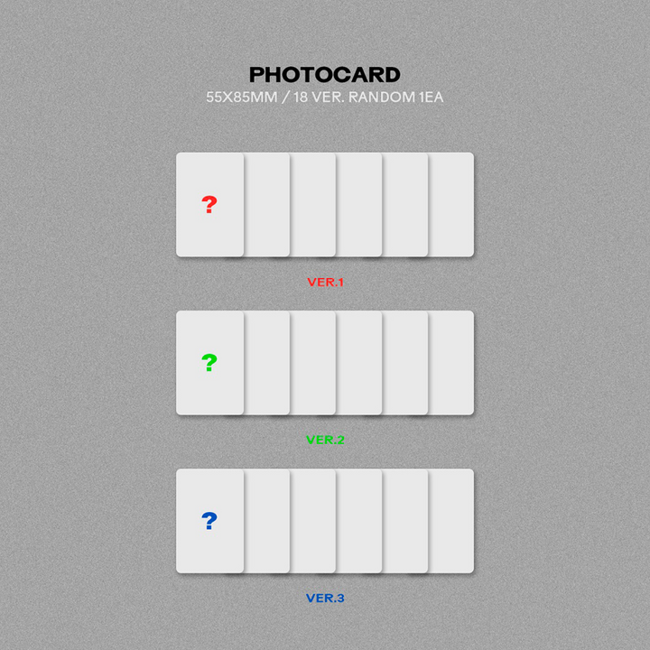 Ive After Like 3rd Single Album Ver 1, Ver 2, Ver 3 photocard