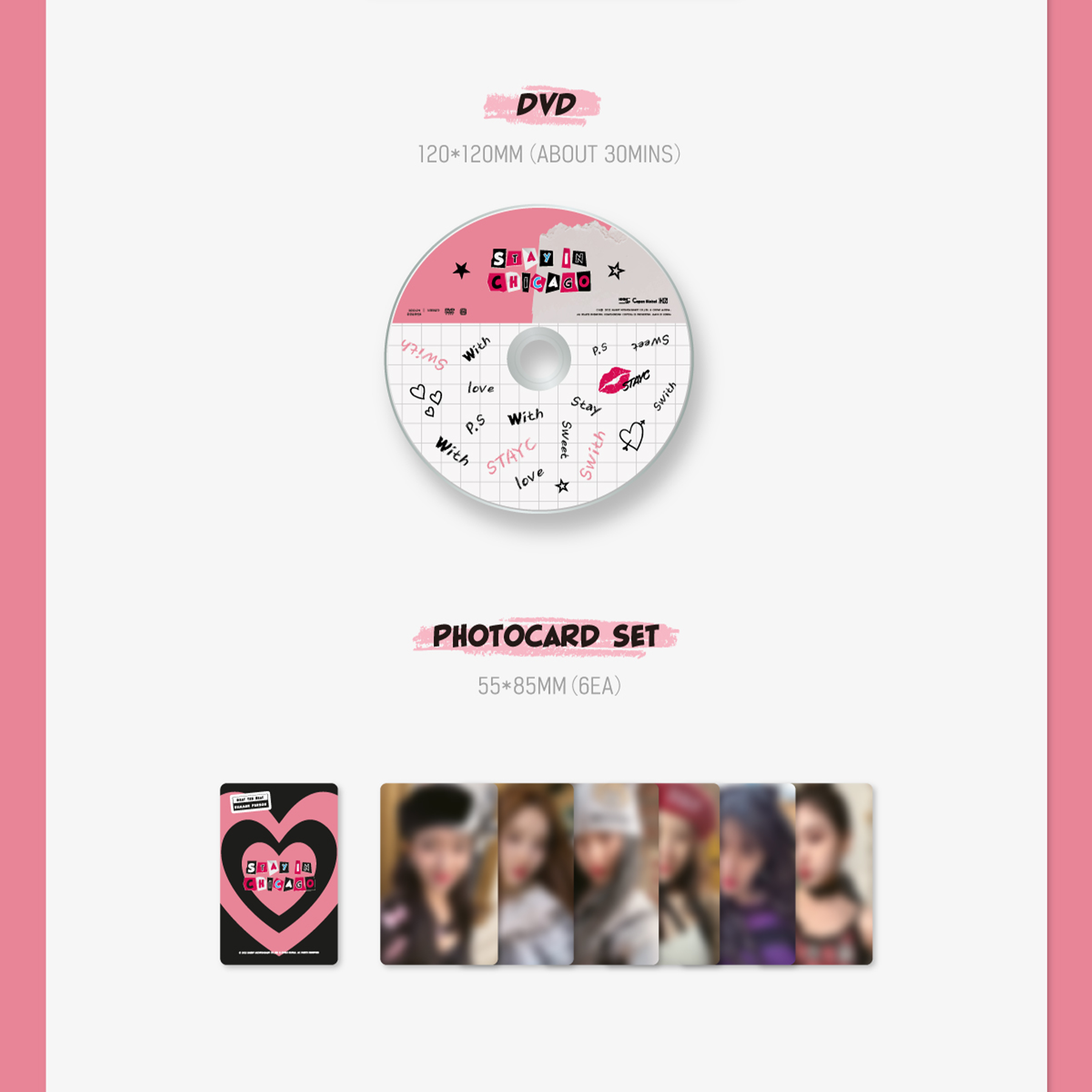 STAYC 1ST PHOTOBOOK - STAY IN CHICAGO - Stardust K-pop Shop