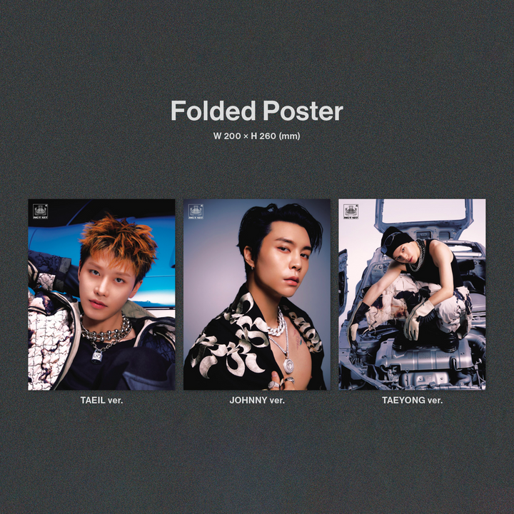 NCT 127 2 Baddies Digipack folded poster