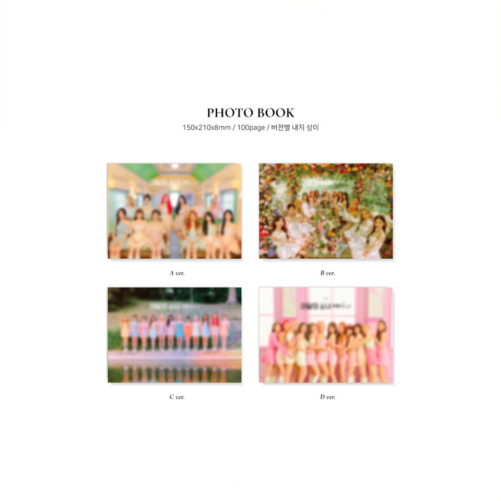 Loona Flip That Summer Special Mini Album A version, B version, C version, D version photobook