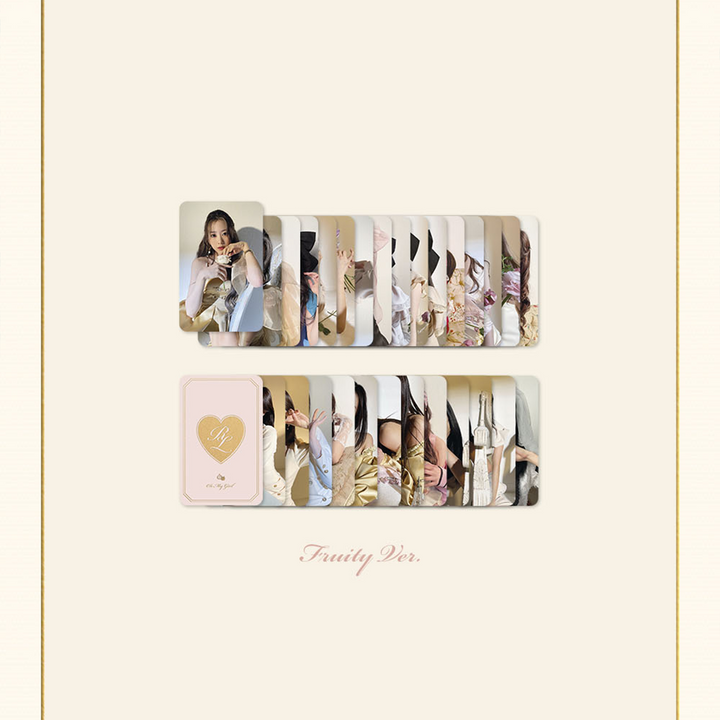 Oh My Girl Real Love 2nd Full Album Floral version, Fruity version photocard