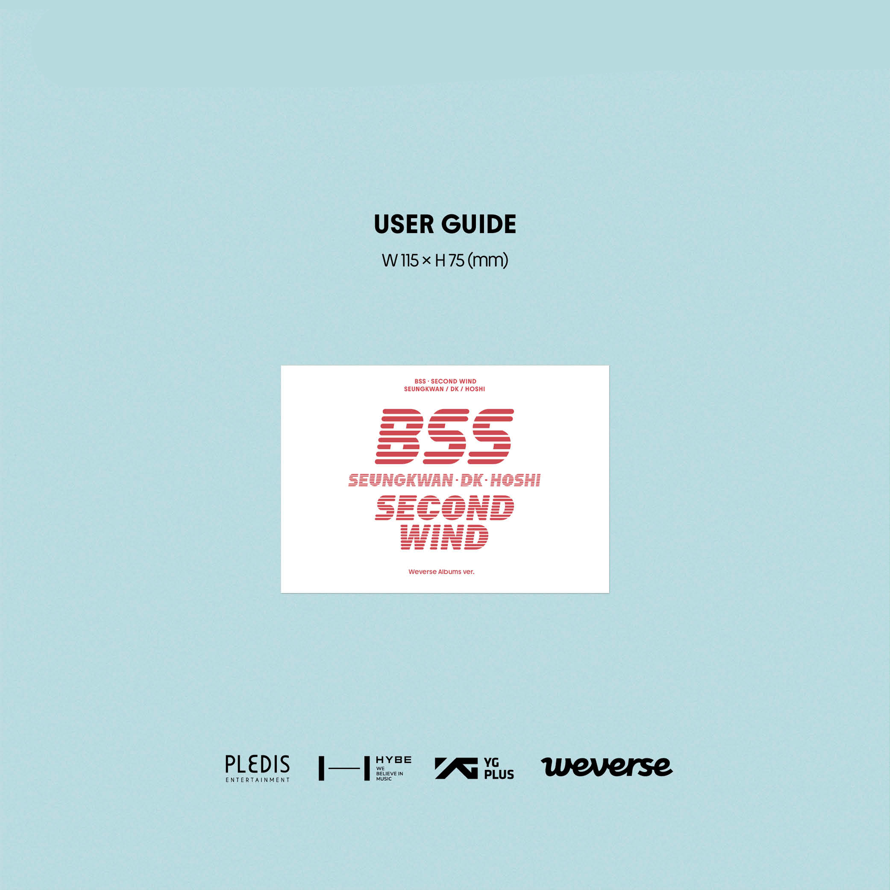 SEVENTEEN BSS - SECOND WIND [1st Single Album] Weverse Ver. - Stardust K-pop Shop