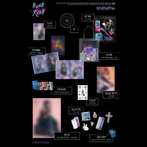 LEE CHAEYEON - HUSH RUSH [1st Mini Album] - Stardust K-pop Shop