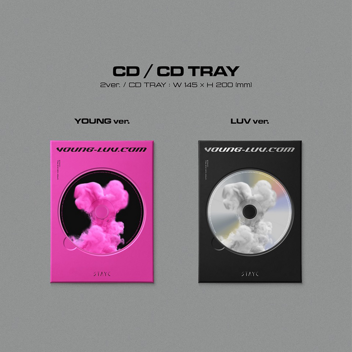 Stayc Young-Luv.com 2nd Mini Album Young version, Luv version CD