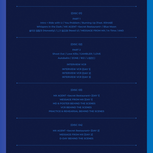 MONSTA X - 2022 MONSTA X 6TH OFFICIAL FANCLUB MONBEBE FAN-CONCERT [MX AGENT] DVD Ver. - Stardust K-pop Shop