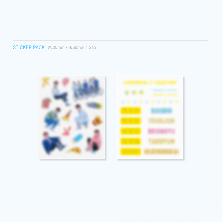 TXT The Dream Chapter: Star 1st Mini Album sticker pack