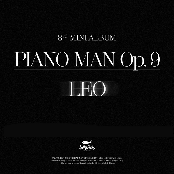 Leo (VIXX) Piano Man Op.9 3rd Mini Album 