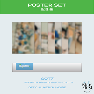 GOT7 2022 FANCON MD - POSTER SET - Stardust K-pop Shop