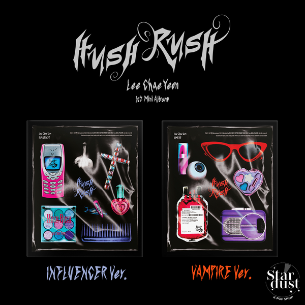 LEE CHAEYEON - HUSH RUSH [1st Mini Album] + POSTER