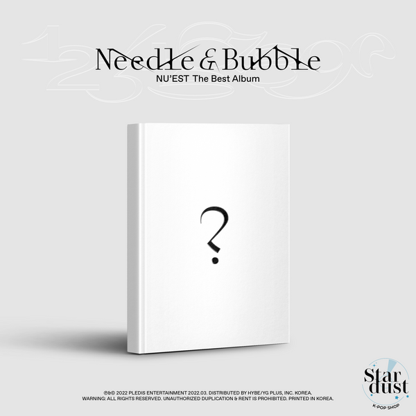 NU'EST - NEEDLE & BUBBLE [The Best Album - Limited] + POSTER
