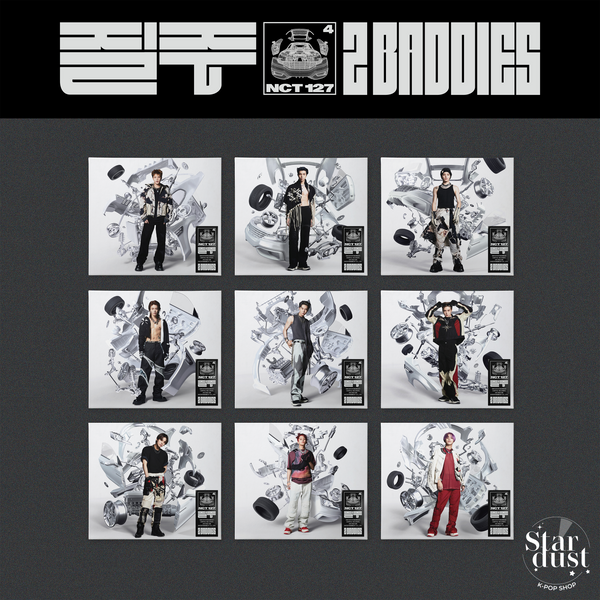 NCT 127 - 2 BADDIES [4th Full Album] Digipack Ver. + POSTER